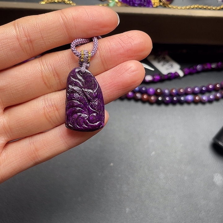 苏纪石（舒俱来）未镶嵌吊坠