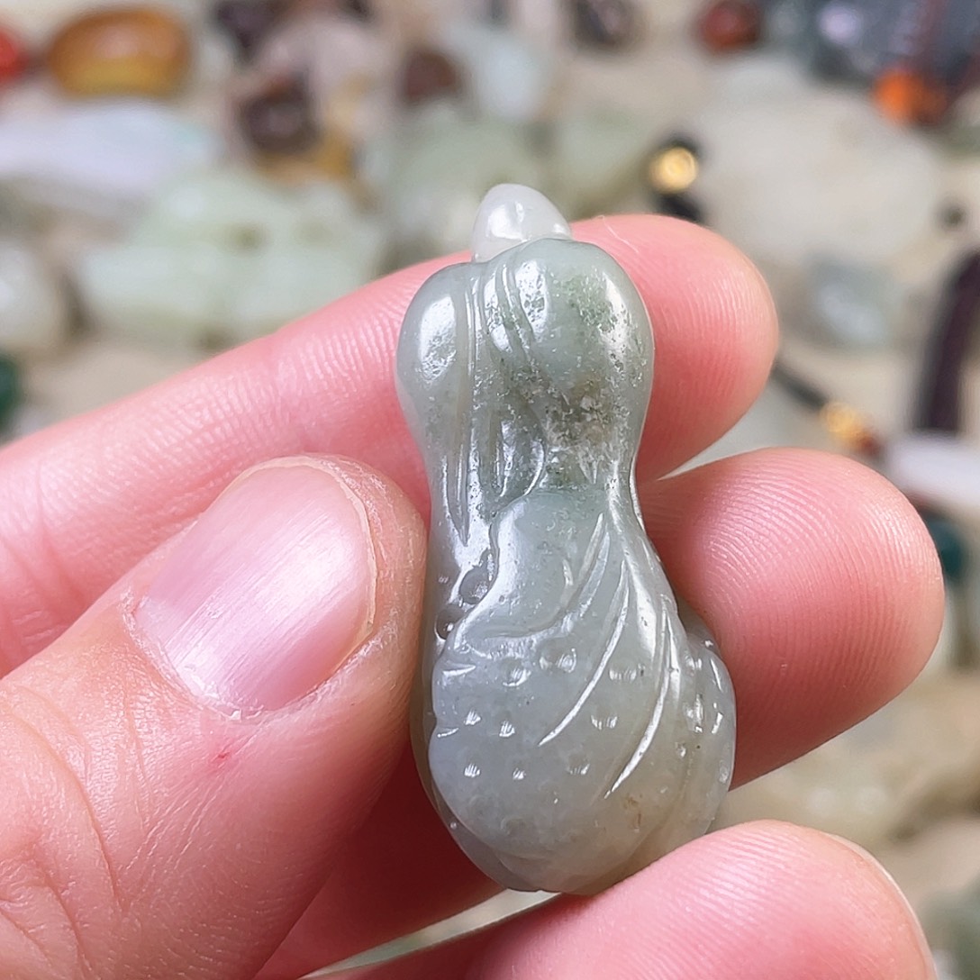 和田玉（糖玉）颈饰未镶嵌