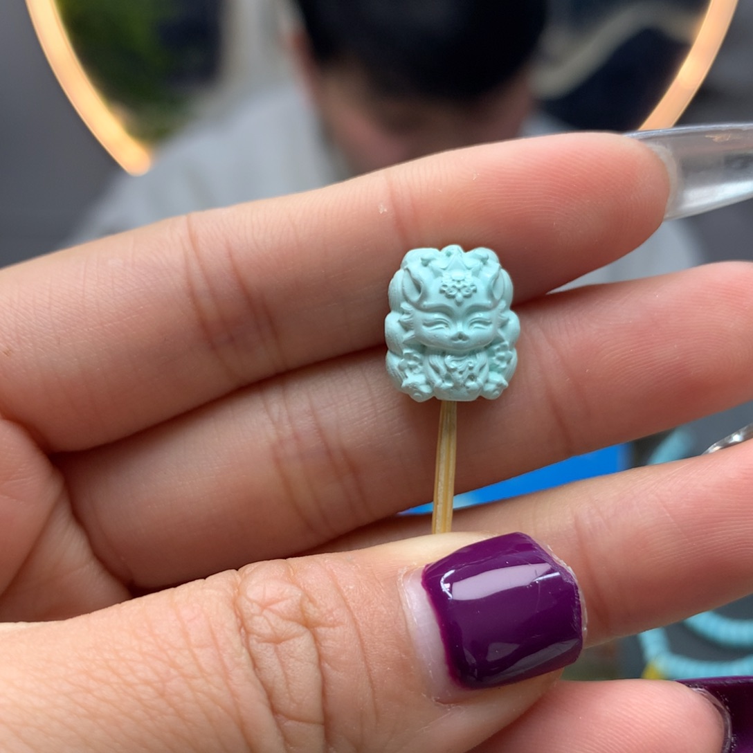 绿松石挂件未镶嵌