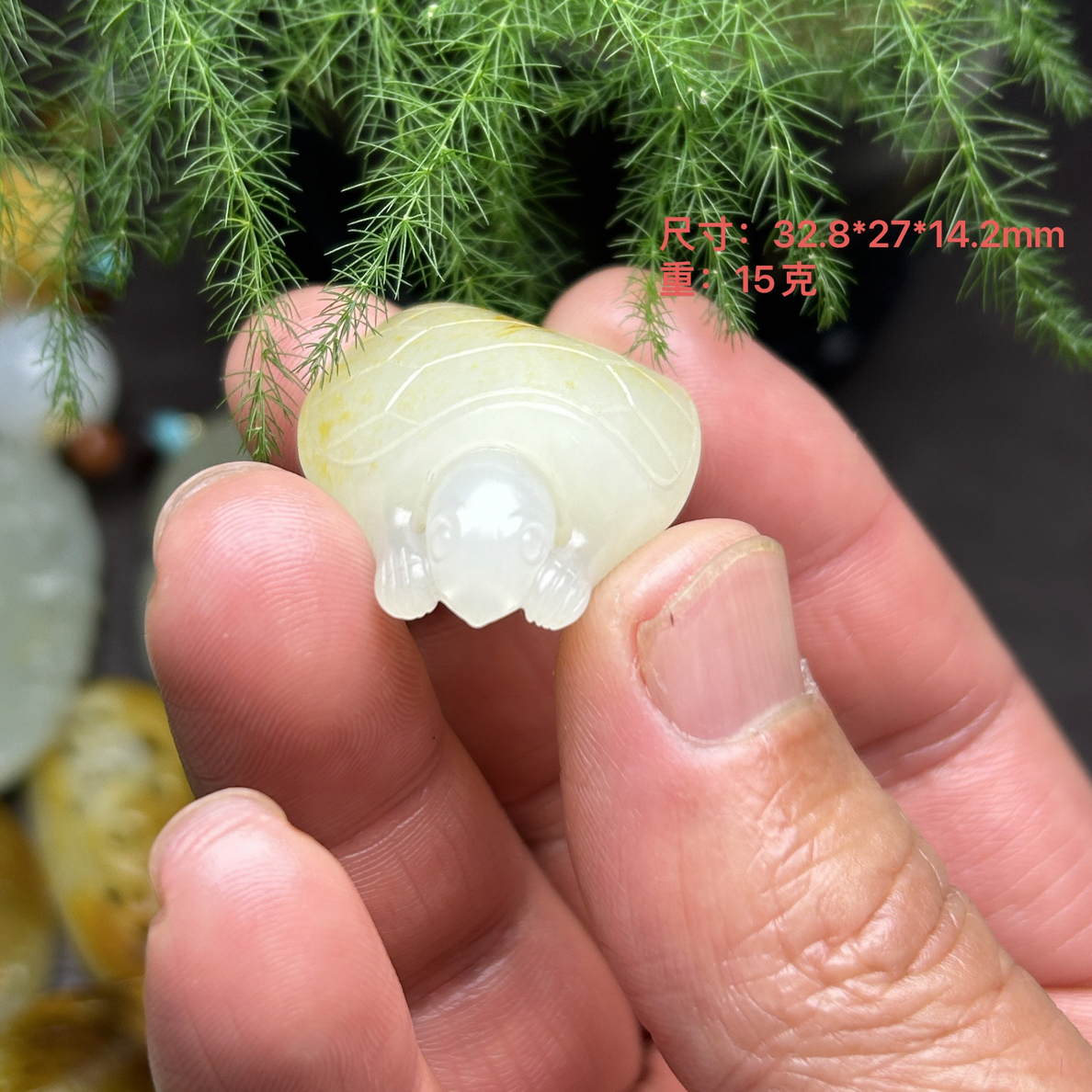 新疆和田玉 乌龟雕刻