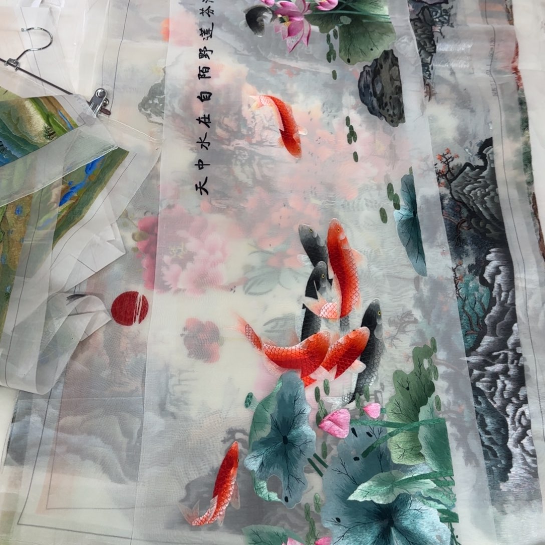 刺绣纯手工苏绣成品包邮