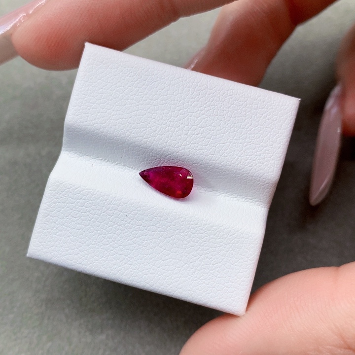 碧玺珠宝半成品未镶嵌天然卢比莱宝石