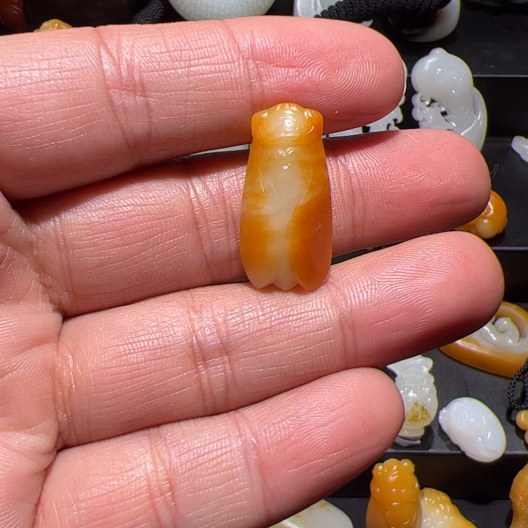 和田玉挂件未镶嵌