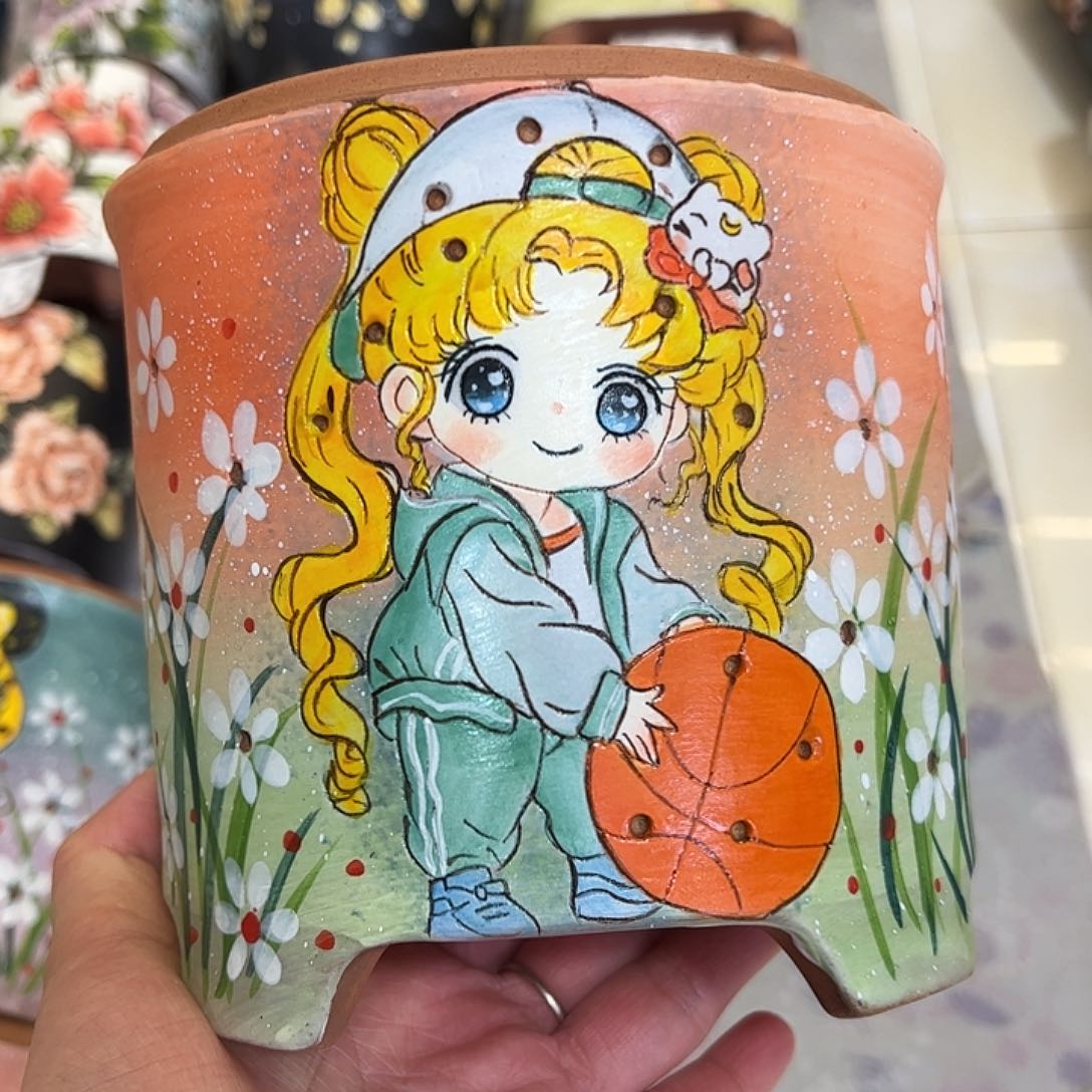 景德镇陶瓷花盆景德镇陶瓷花盆