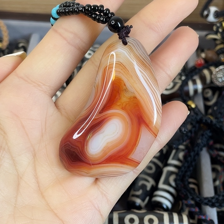 玛瑙/玉髓未镶嵌颈饰