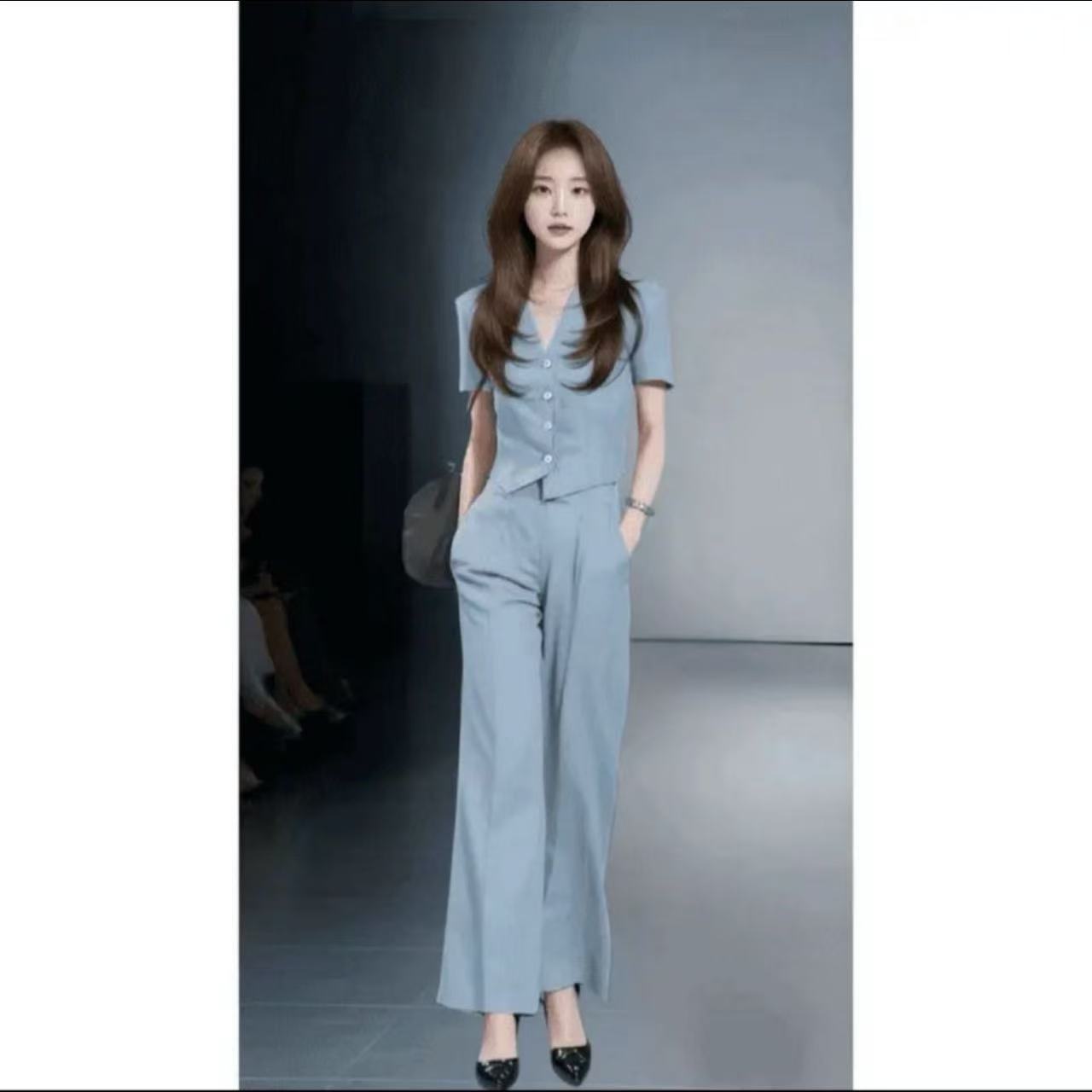 2025女套装西装短裤气质洋气时尚夏季女装套装西装洋气