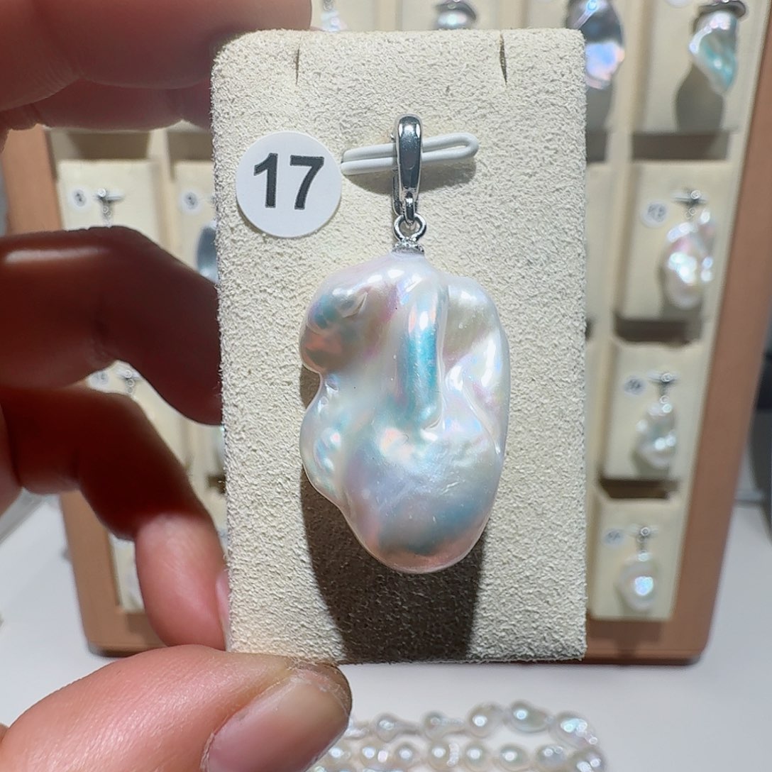 颈饰淡水珍珠合金