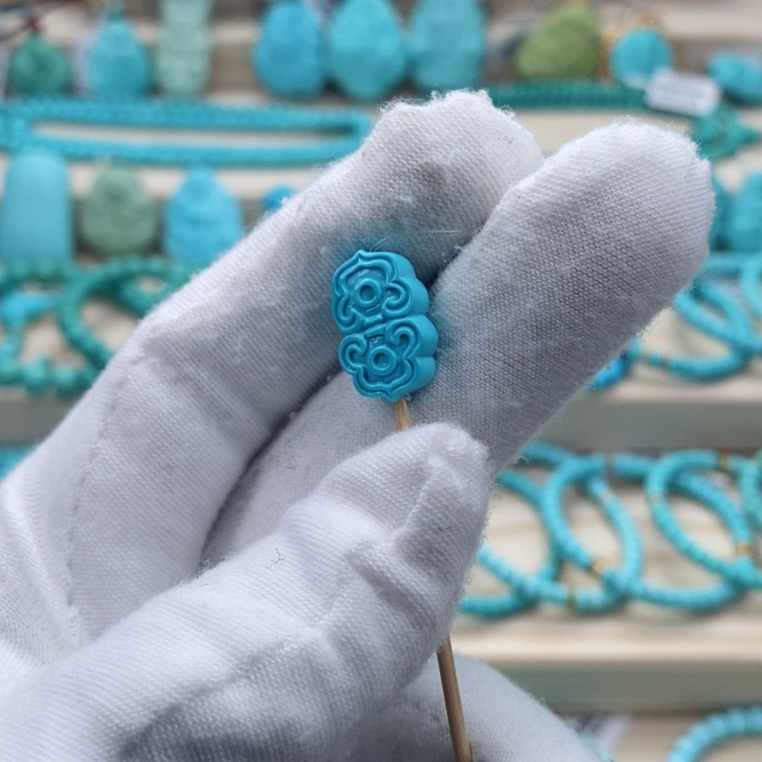 绿松石珠宝奇石未镶嵌