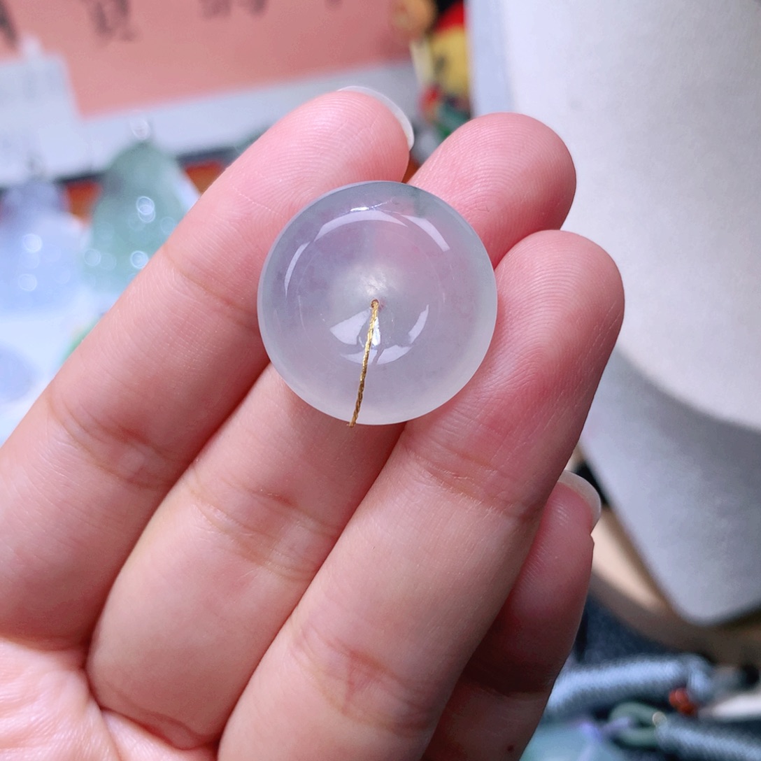 颈饰未镶嵌翡翠扣子21.8*7.3