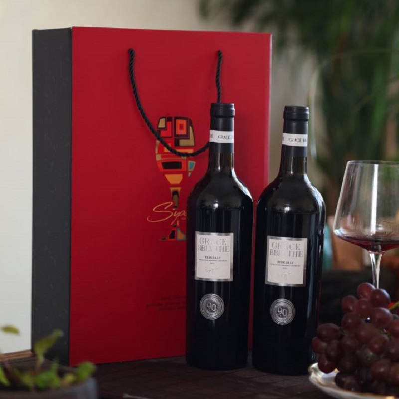 【年货节】法国进口歌瑞斯·布莱兹干红葡萄酒750ml/瓶*2瓶