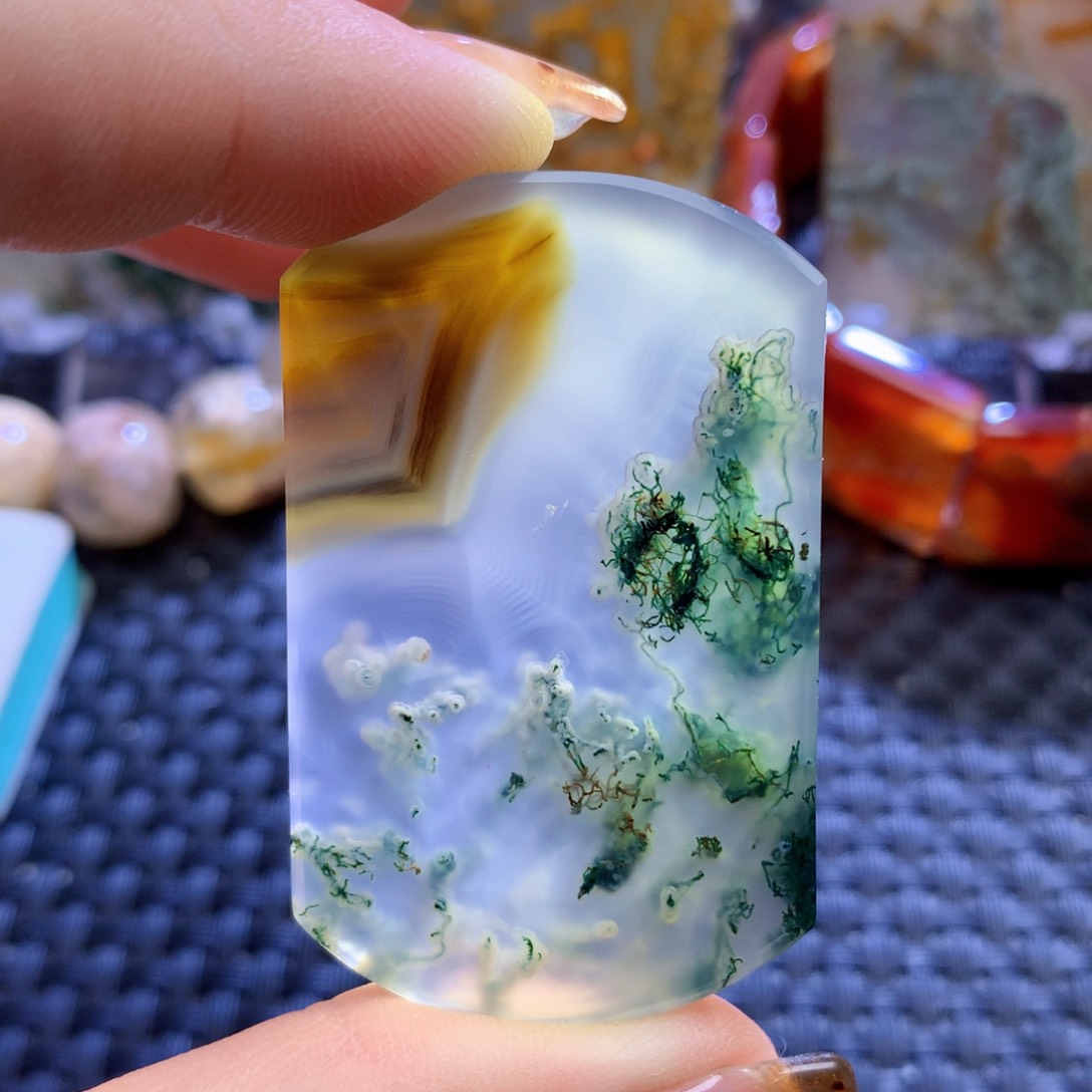 未镶嵌颈饰玛瑙/玉髓厚**物