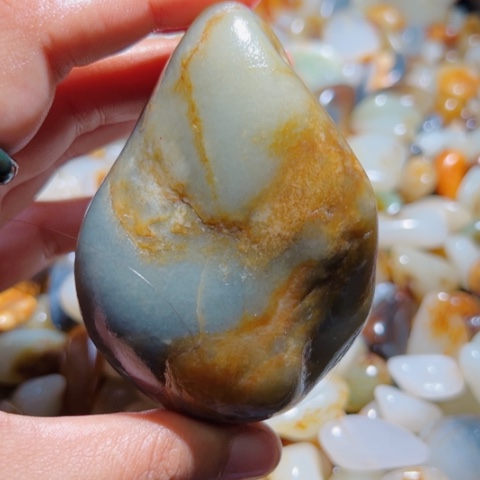 和田玉（糖玉）手链未镶嵌17