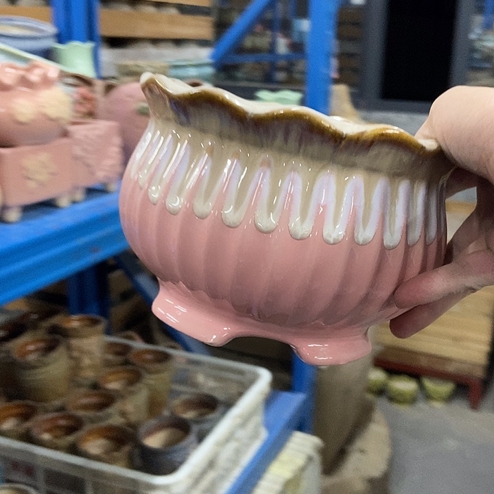 花盆单场满9.9发货18×12粉