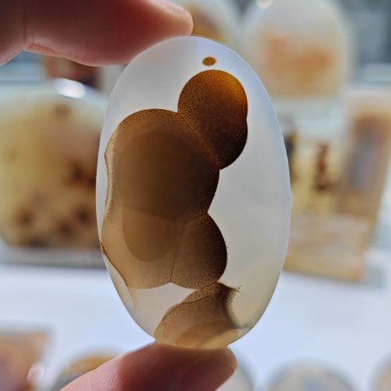 玛瑙/玉髓未镶嵌吊坠(不含链)100号