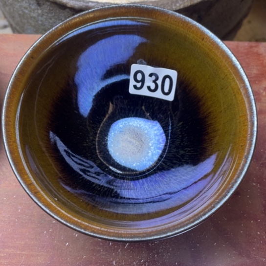 茶盏沐雨茶器柴烧主人杯
