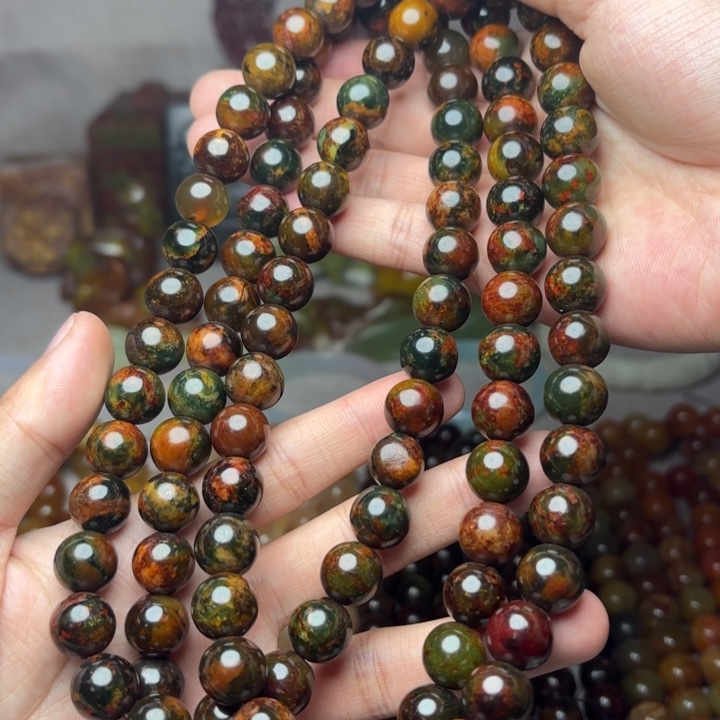 白玉菩提吊坠————