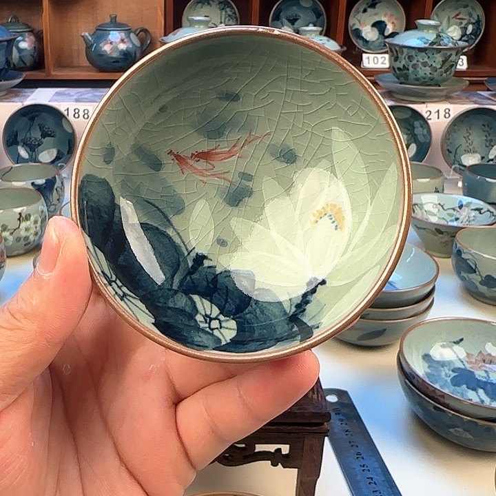 景德镇陶瓷陶瓷杯茶具