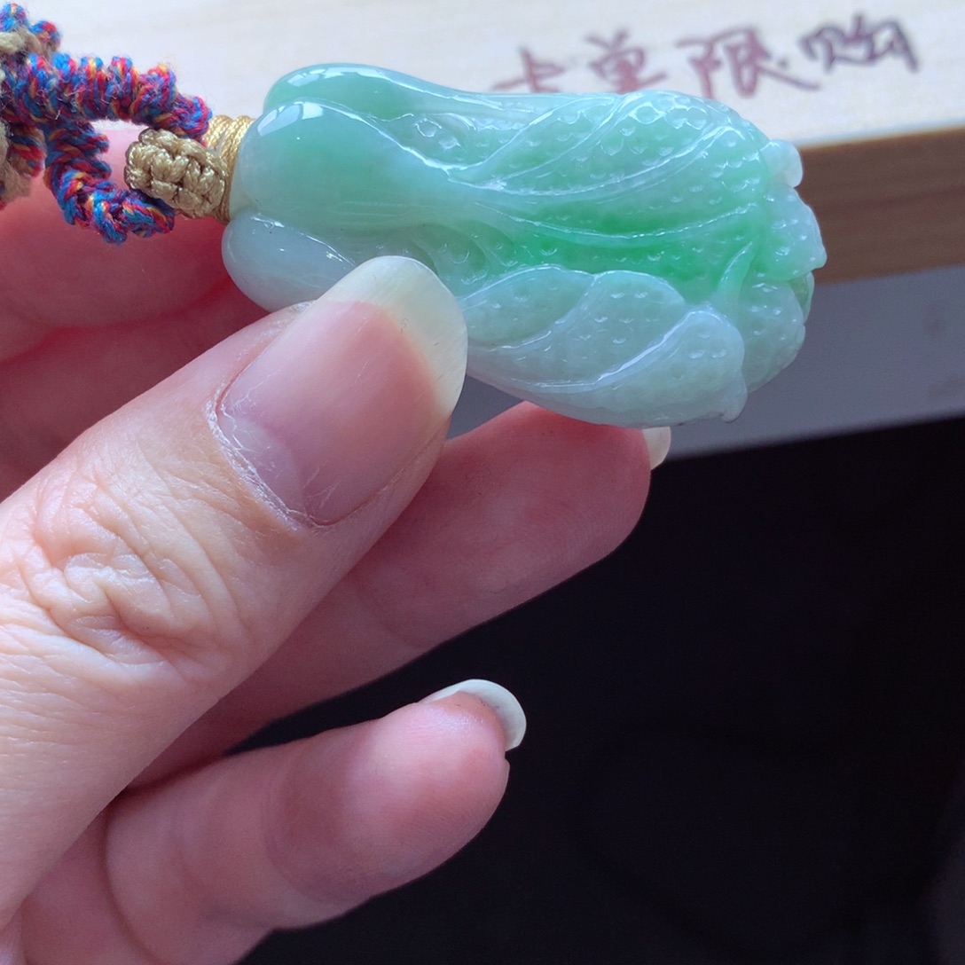 翡翠颈饰未镶嵌吊坠