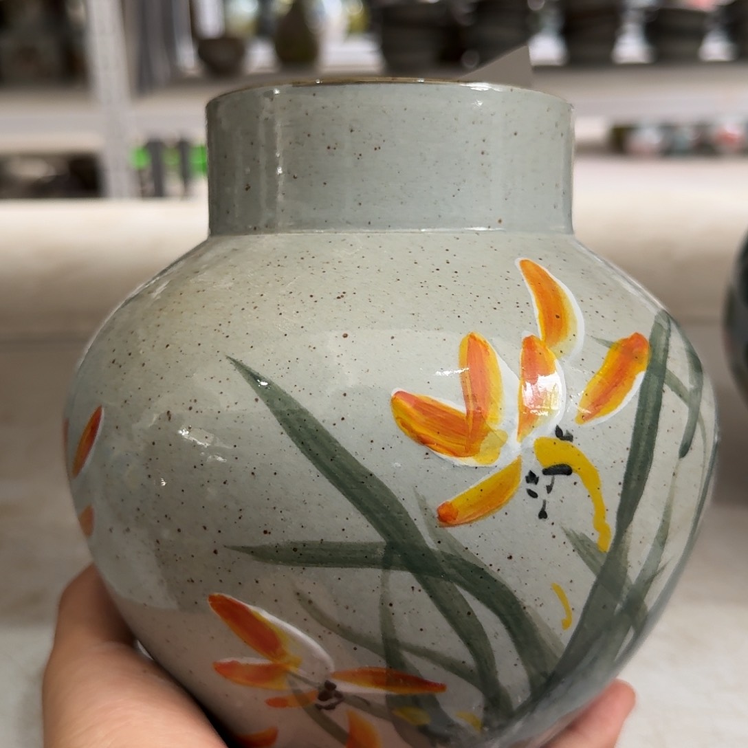 36景德镇釉下彩花瓶