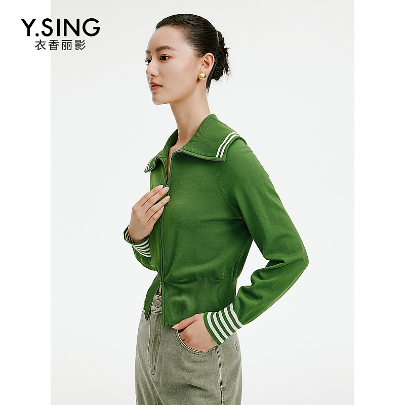 【达人专享】衣香丽影新款毛针织衫YKS12309105