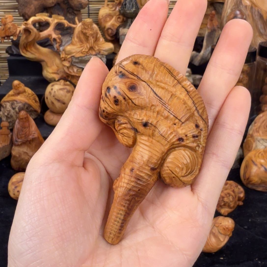 柏木（崖柏）手把件