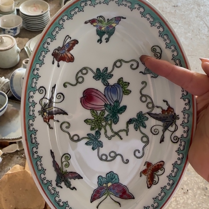 碟景德镇陶瓷艺术品