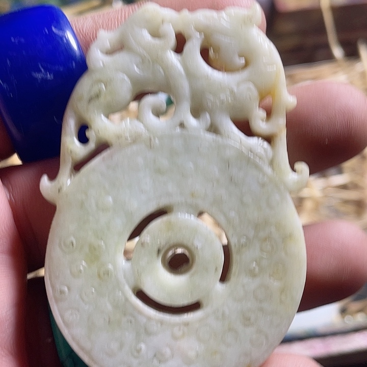 和田玉（糖玉）挂件未镶嵌