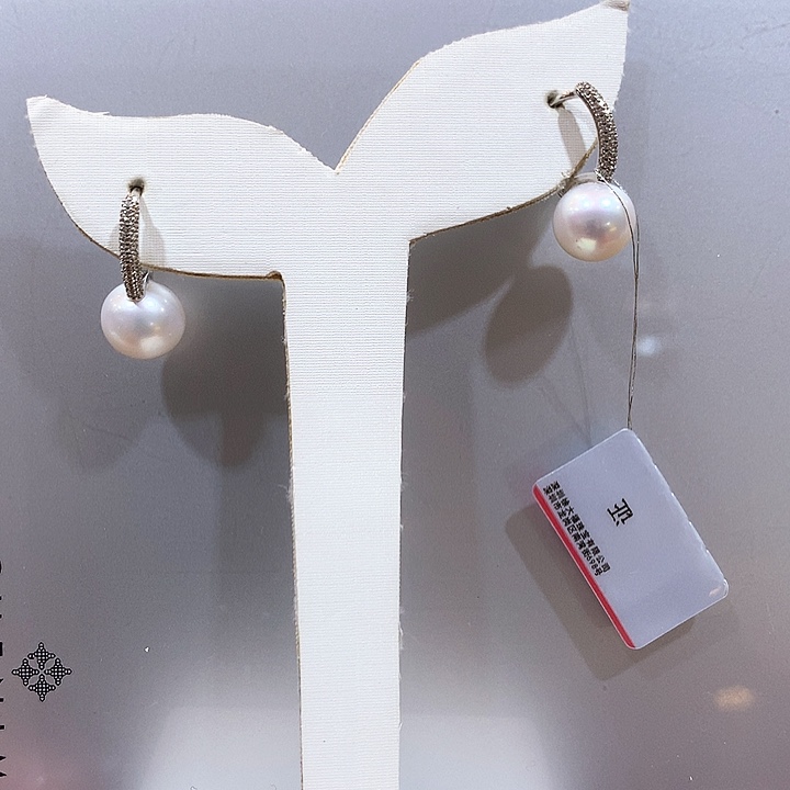 未镶嵌耳钉淡水珍珠