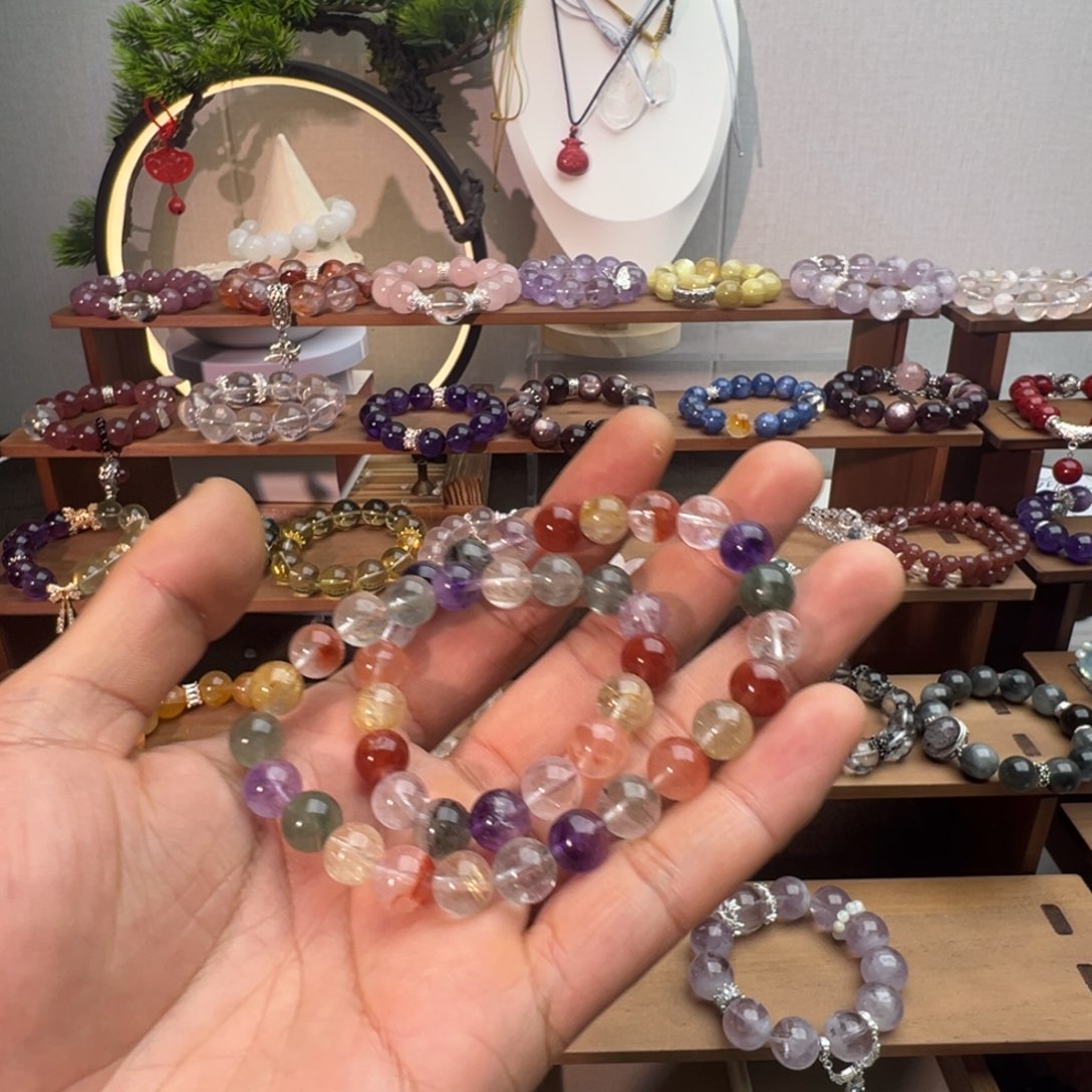 水晶珠宝半成品未镶嵌