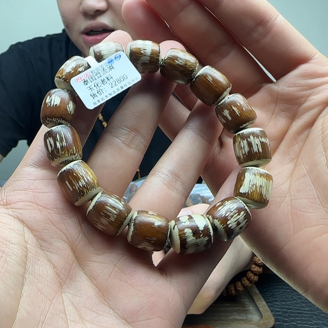 大理石磁石泰国木质手串