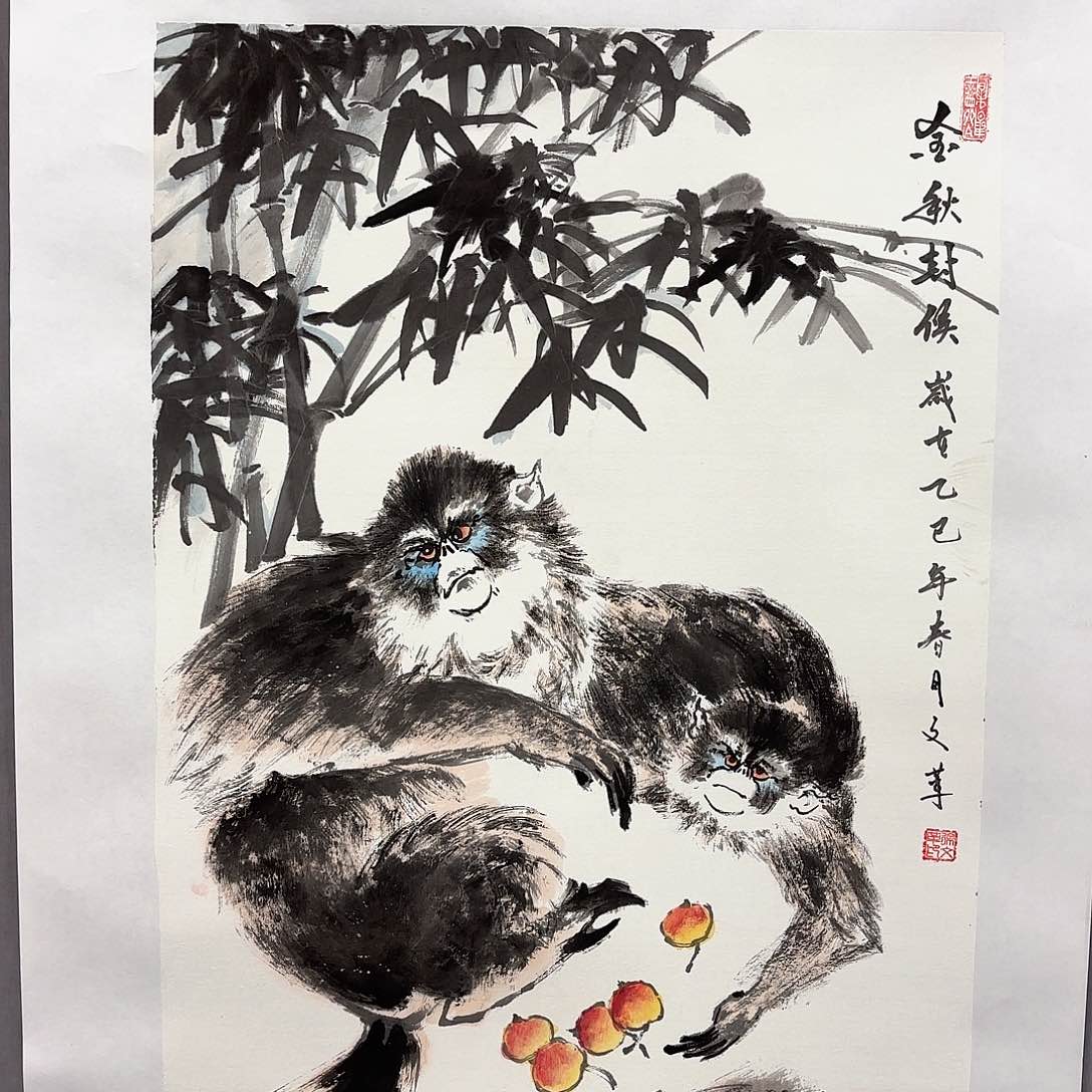 国画国画纯手绘作品请放心去藏