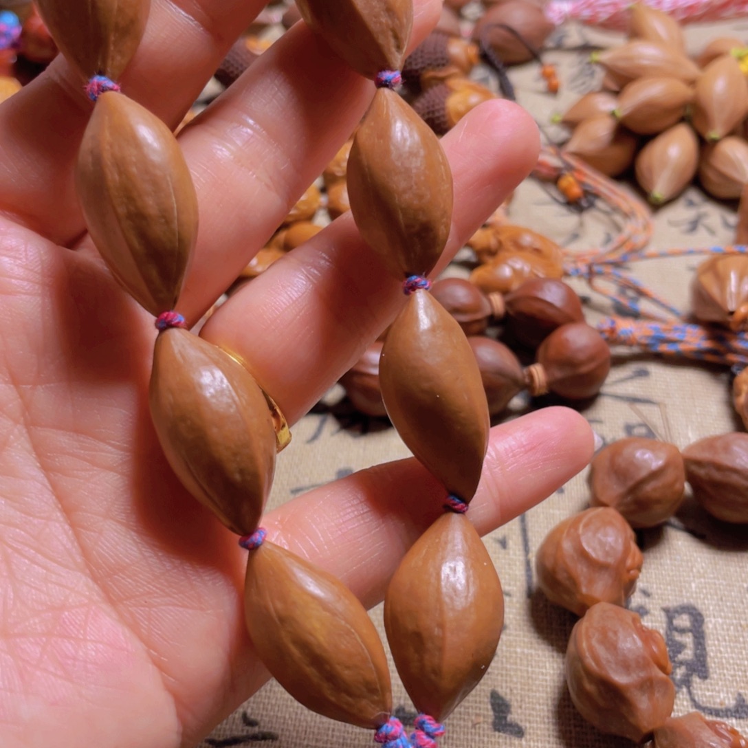 进***影橄榄核手串/手链橄榄核