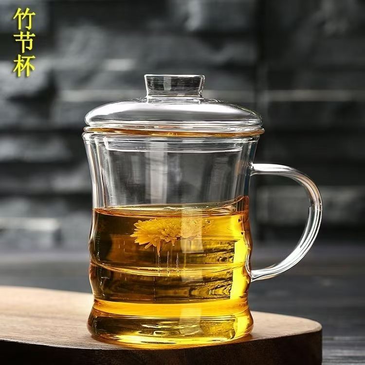 竹节杯加厚耐热茶杯水杯