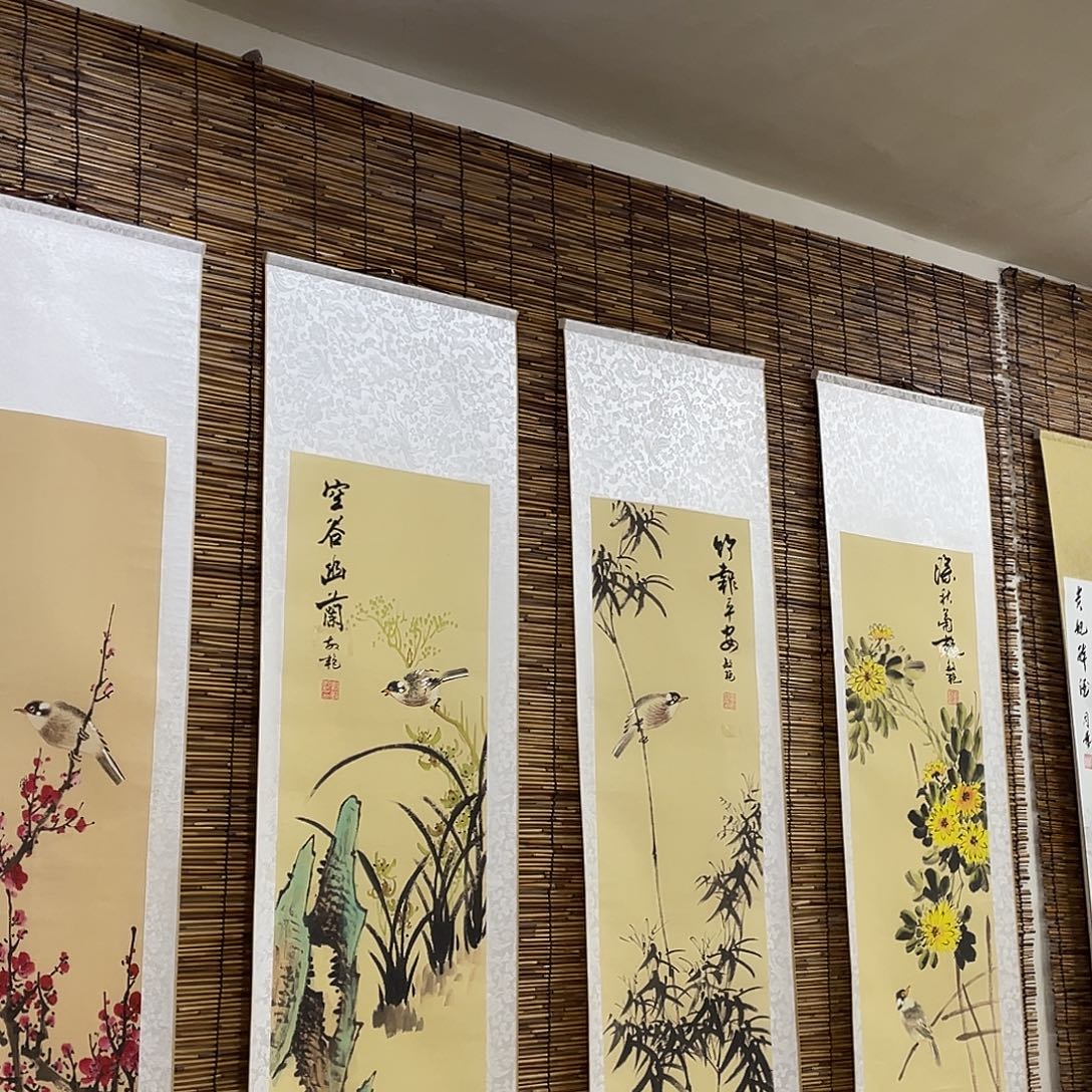 国画老师手笔手绘作品N