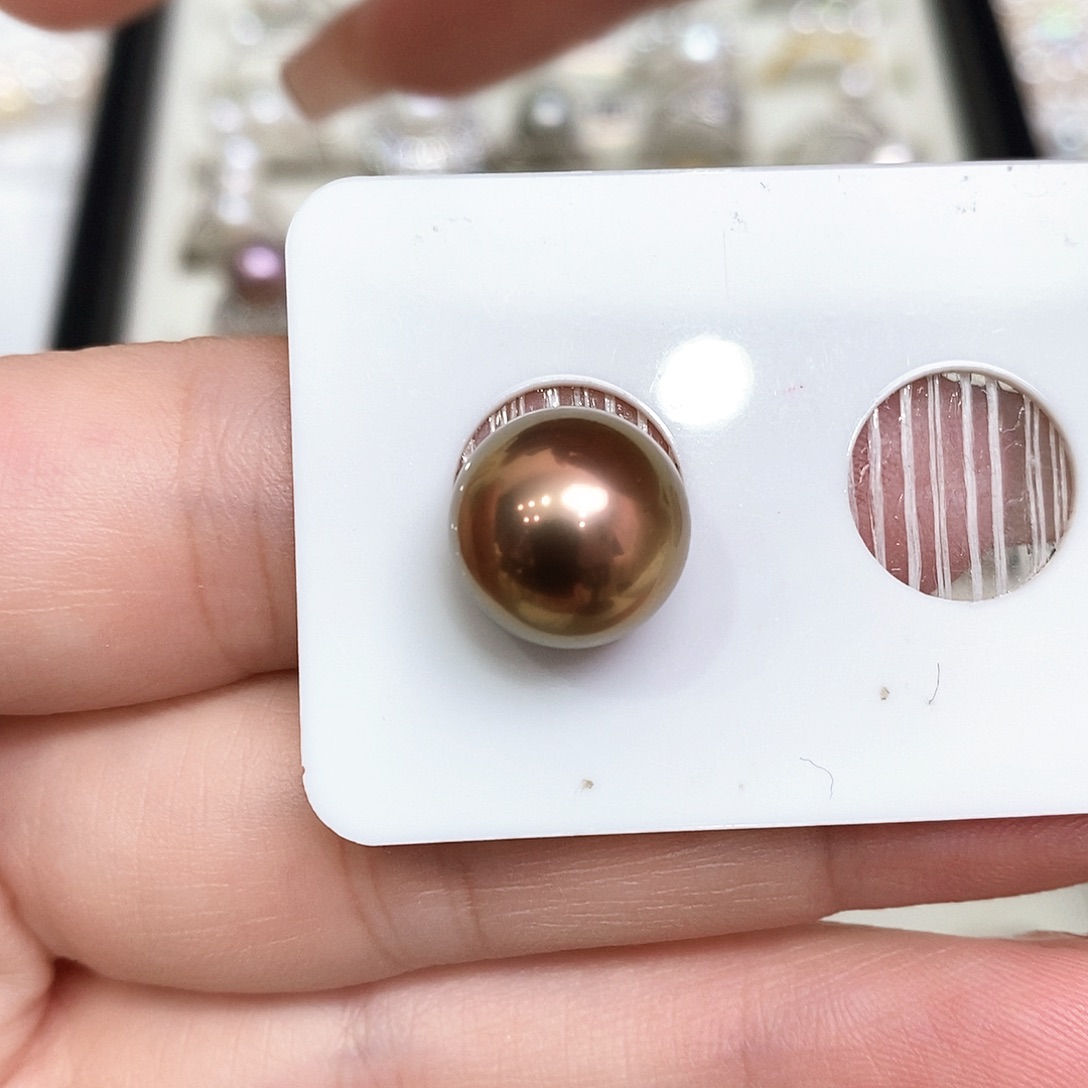 淡水珍珠12mm未镶嵌恍**世