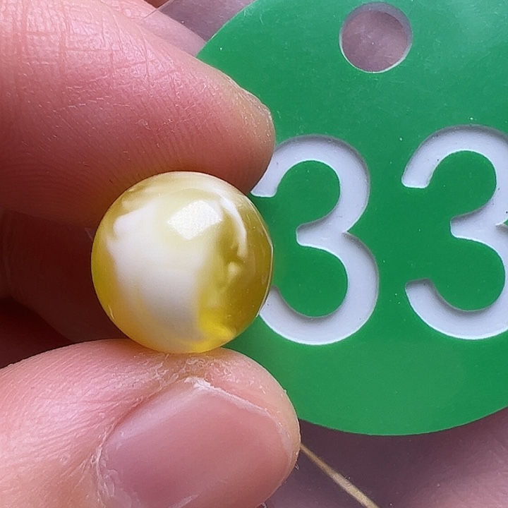 蜜蜡未镶嵌珠宝奇石11m m