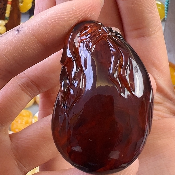 蜜蜡颈饰未镶嵌蜜蜡