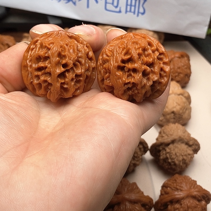 文玩核桃吊坠转*核桃