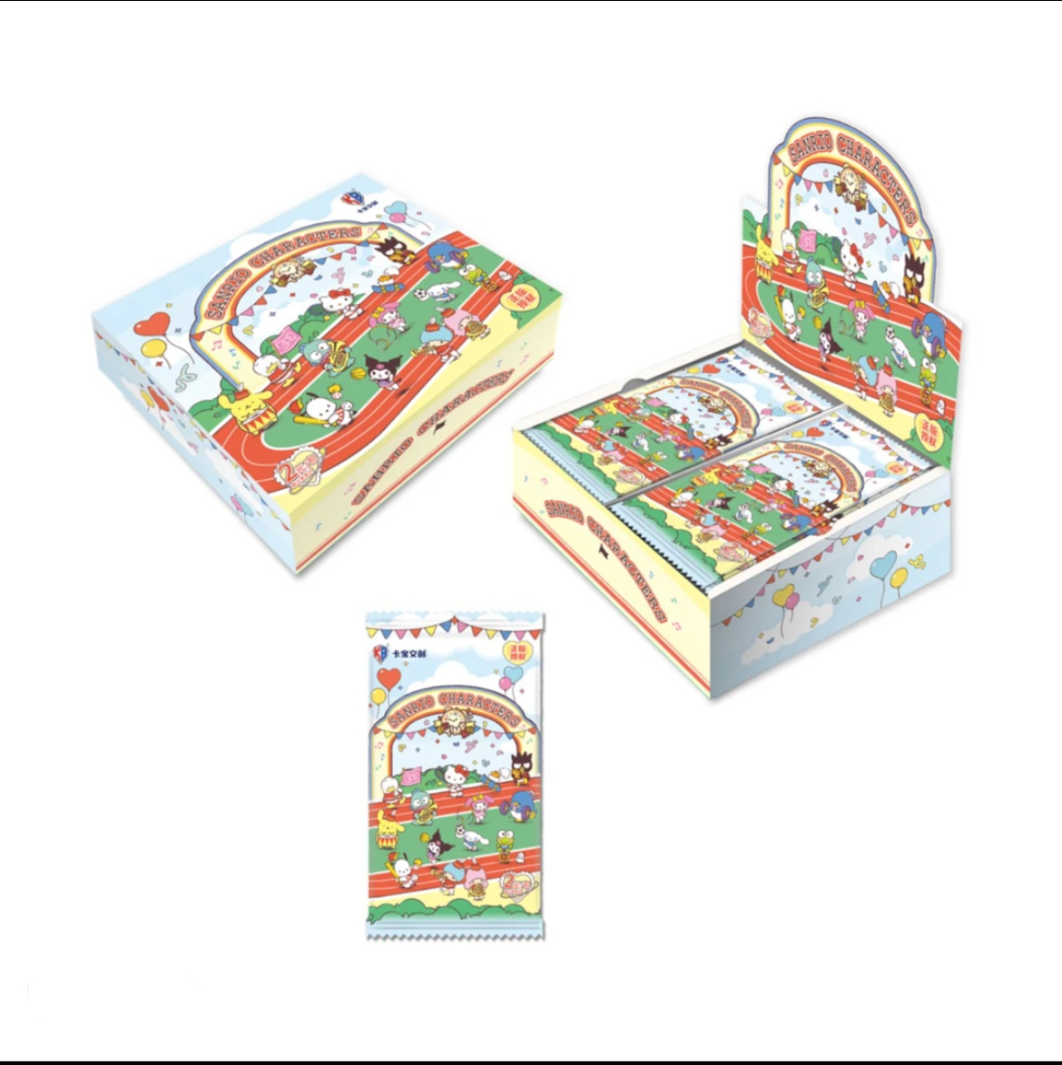 （兔兔-吃吃）卡宝文创三丽鸥家族四弹2元包盲盒收藏卡（默认代拆）