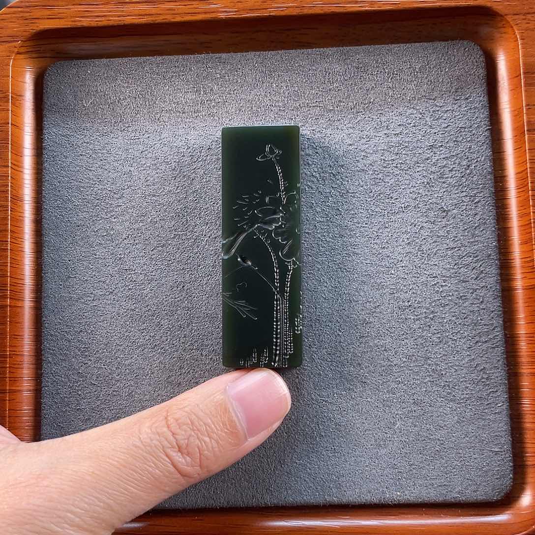 和田玉吊坠(不含链)未镶嵌