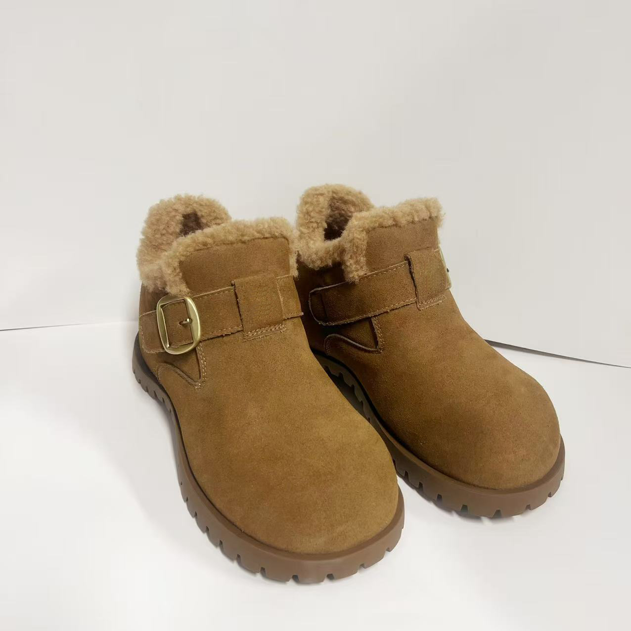 【呆哥专属】韩国现代/Hyundai 韩版真皮女士勃肯鞋25Z02-1