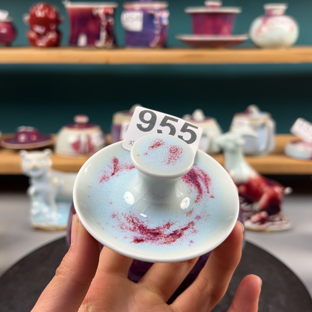 瓷片全品无暇主人杯纯手工