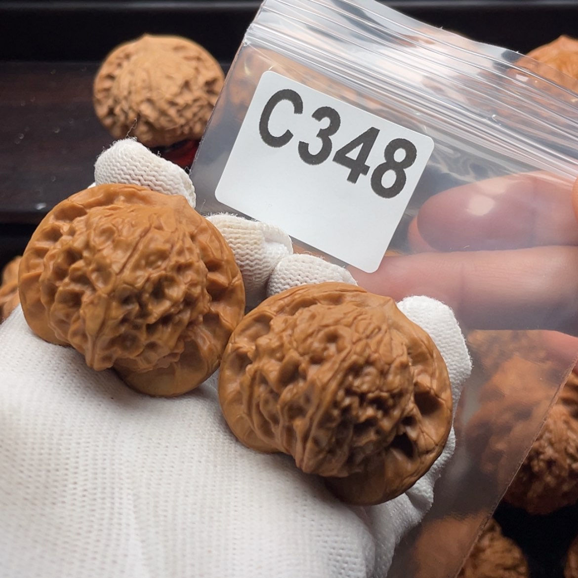 【闪购商品】文玩核桃吊坠C348图图41.9
