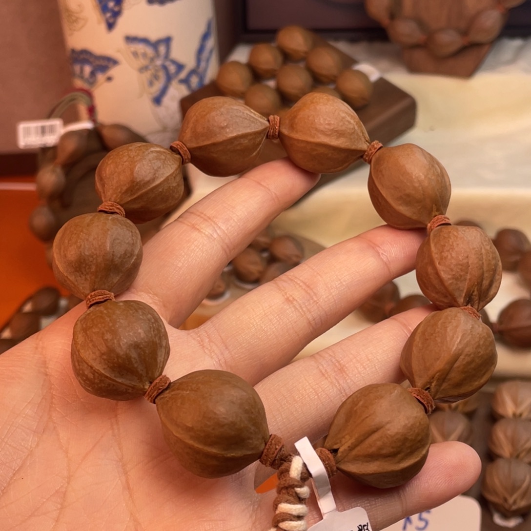 香***包橄榄核手串/手链21.527梅林铁核