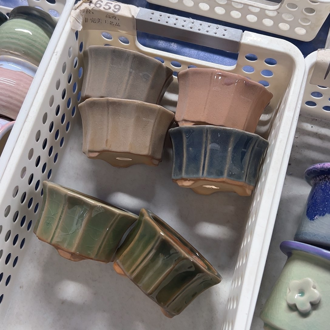 陶瓷多肉小花盆@@1659