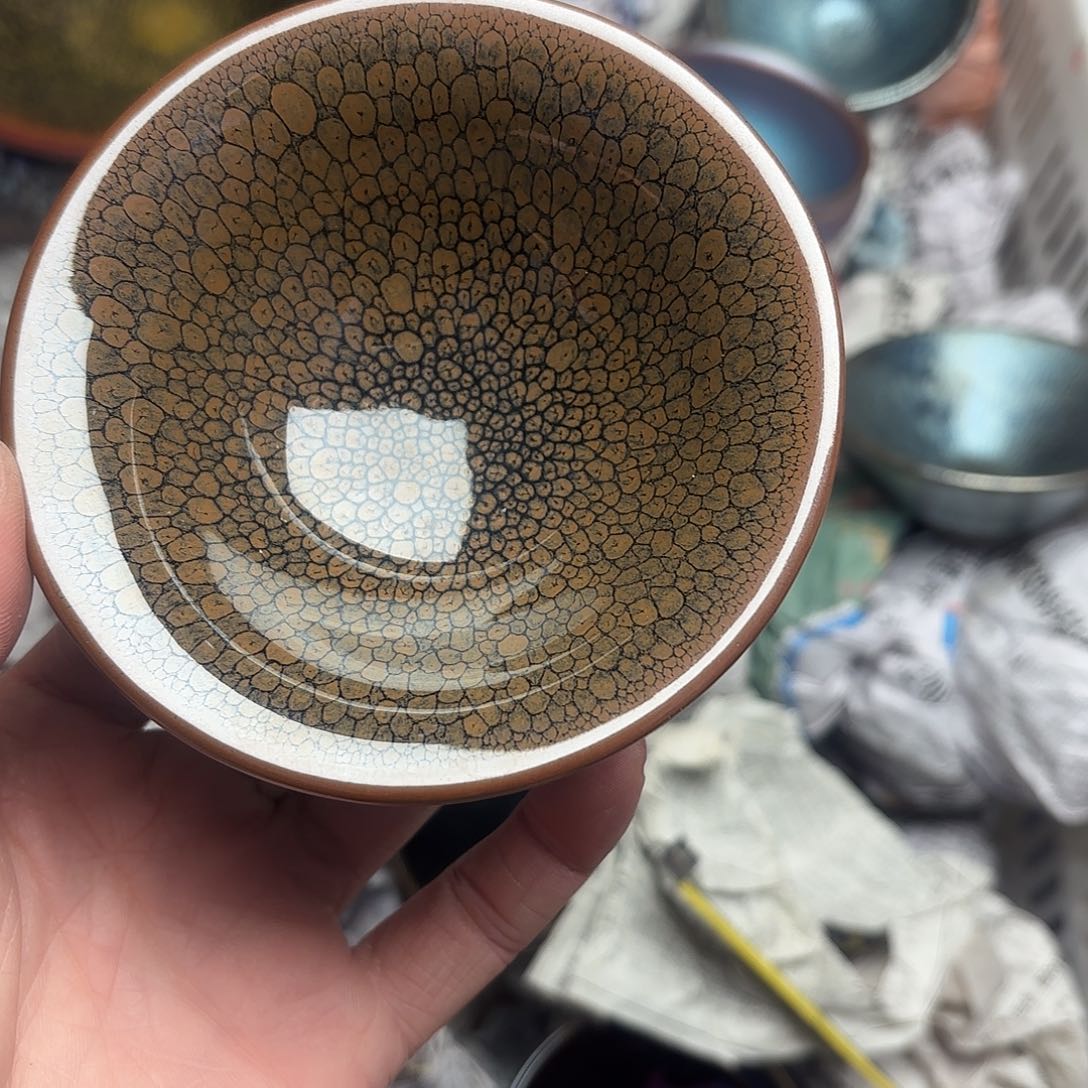 茶盏麟建盏主人杯一只