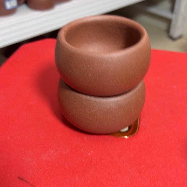 茶壶紫砂紫泥一对的