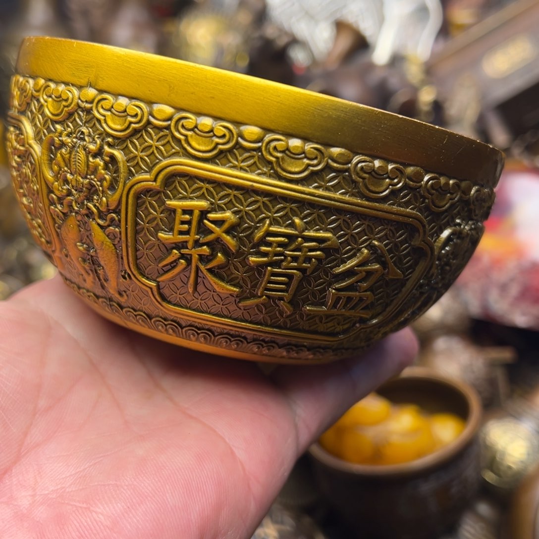 茶壶香炉铜器摆件