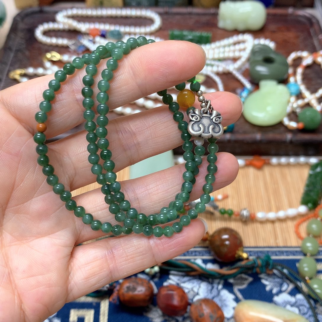 和田玉（糖玉）手链未镶嵌