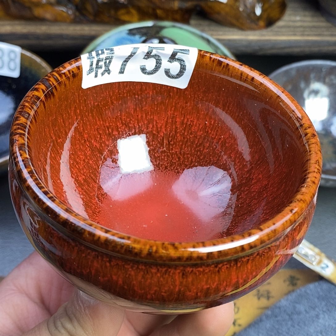 茶盏微瑕建盏主人杯子